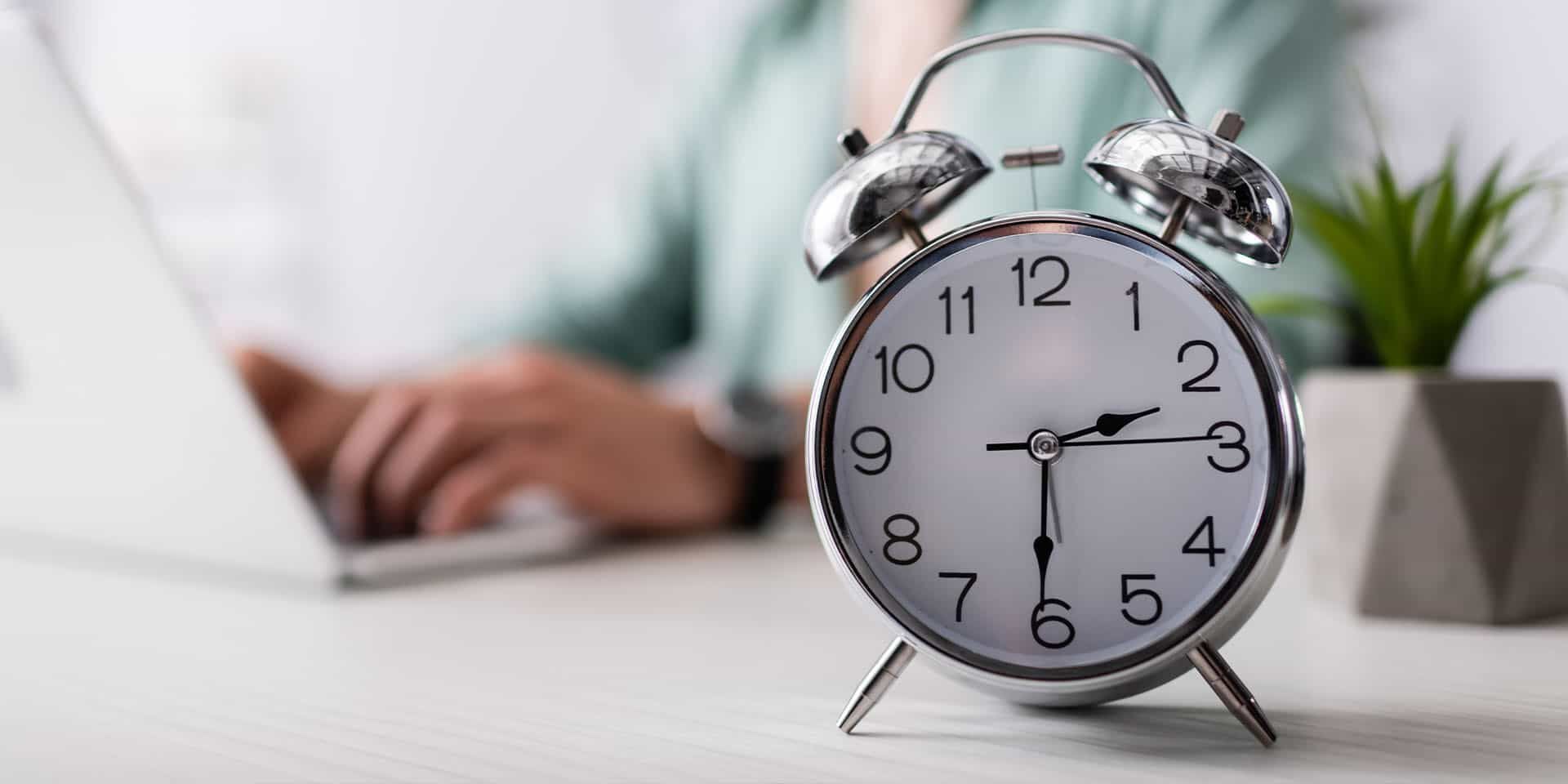 a clock