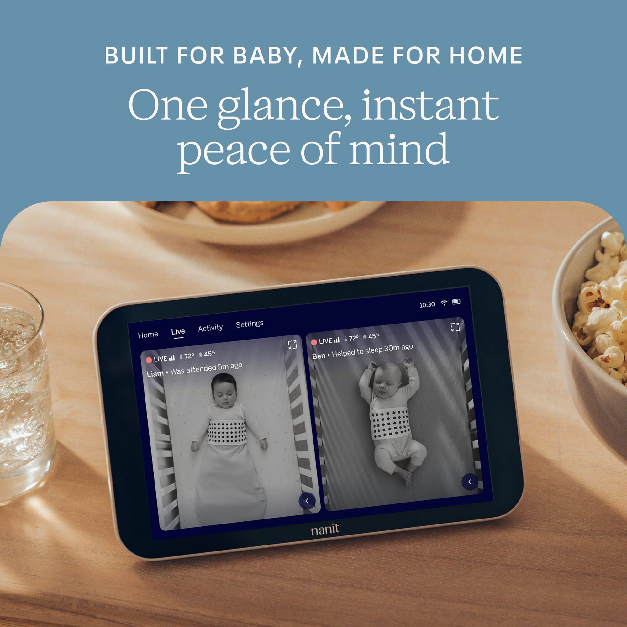 Nanit Smart Baby Monitor System with Wall Mount, , large