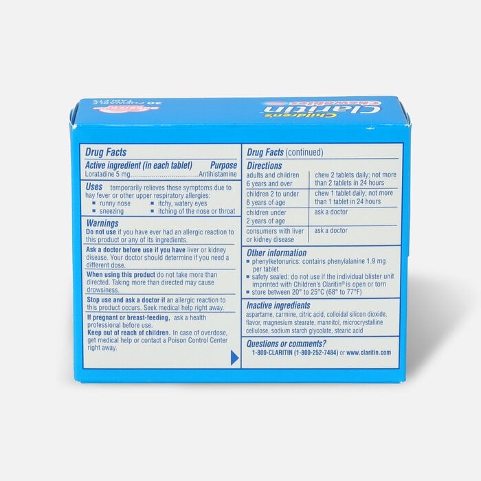 Children's Claritin Chewables, , large