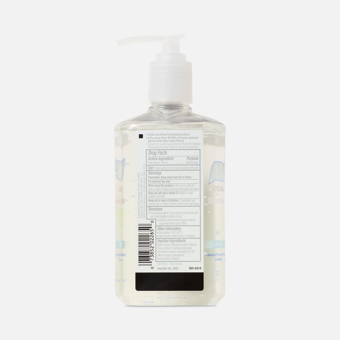 Purell® Advanced Hand Sanitizer Green Certified Gel, 12 fl. oz., , large