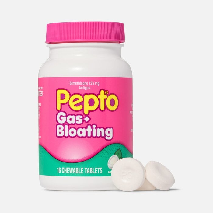 Pepto® Gas + Bloating Chewables, Mint, 16 ct., , large