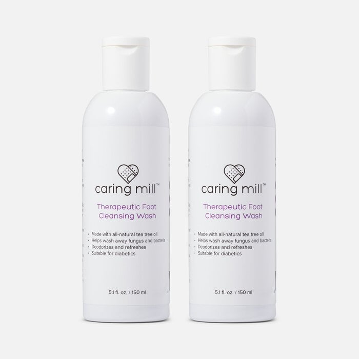Caring Mill™ Therapeutic Foot Cleaning Wash 5.1 oz. (2-Pack), , large