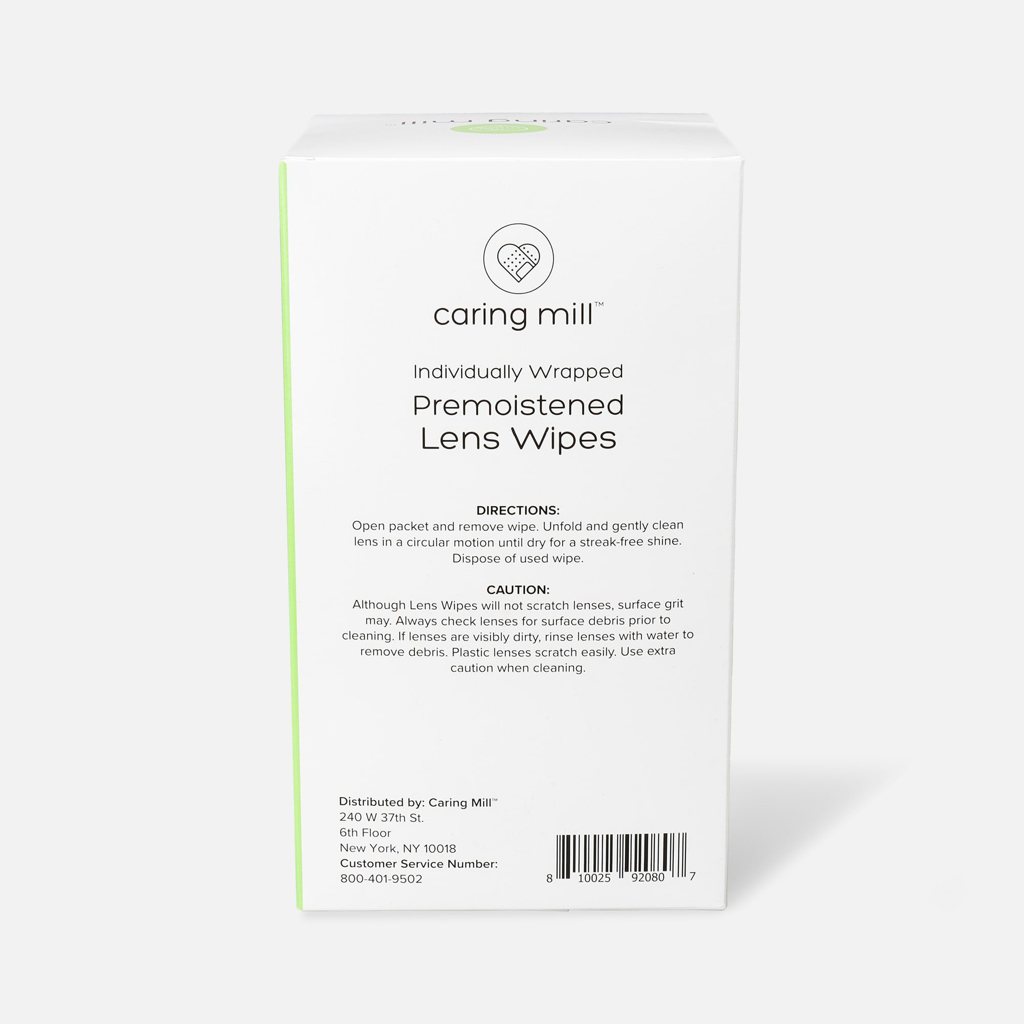 Caring Mill™ Pre-Moistened Lens Wipes, 200 ct. (2-Pack), , large