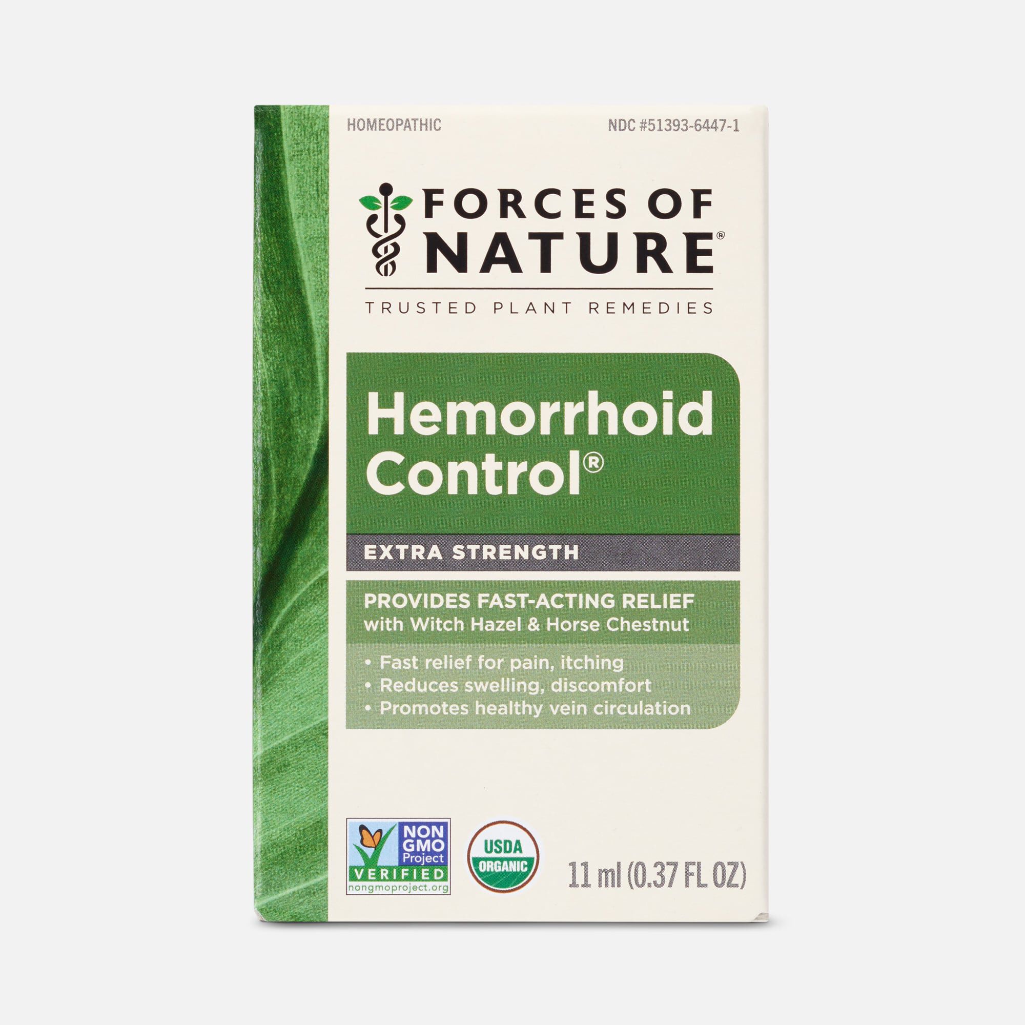 Forces of Nature Extra Strength Hemorrhoid Control®, 11ml, , large