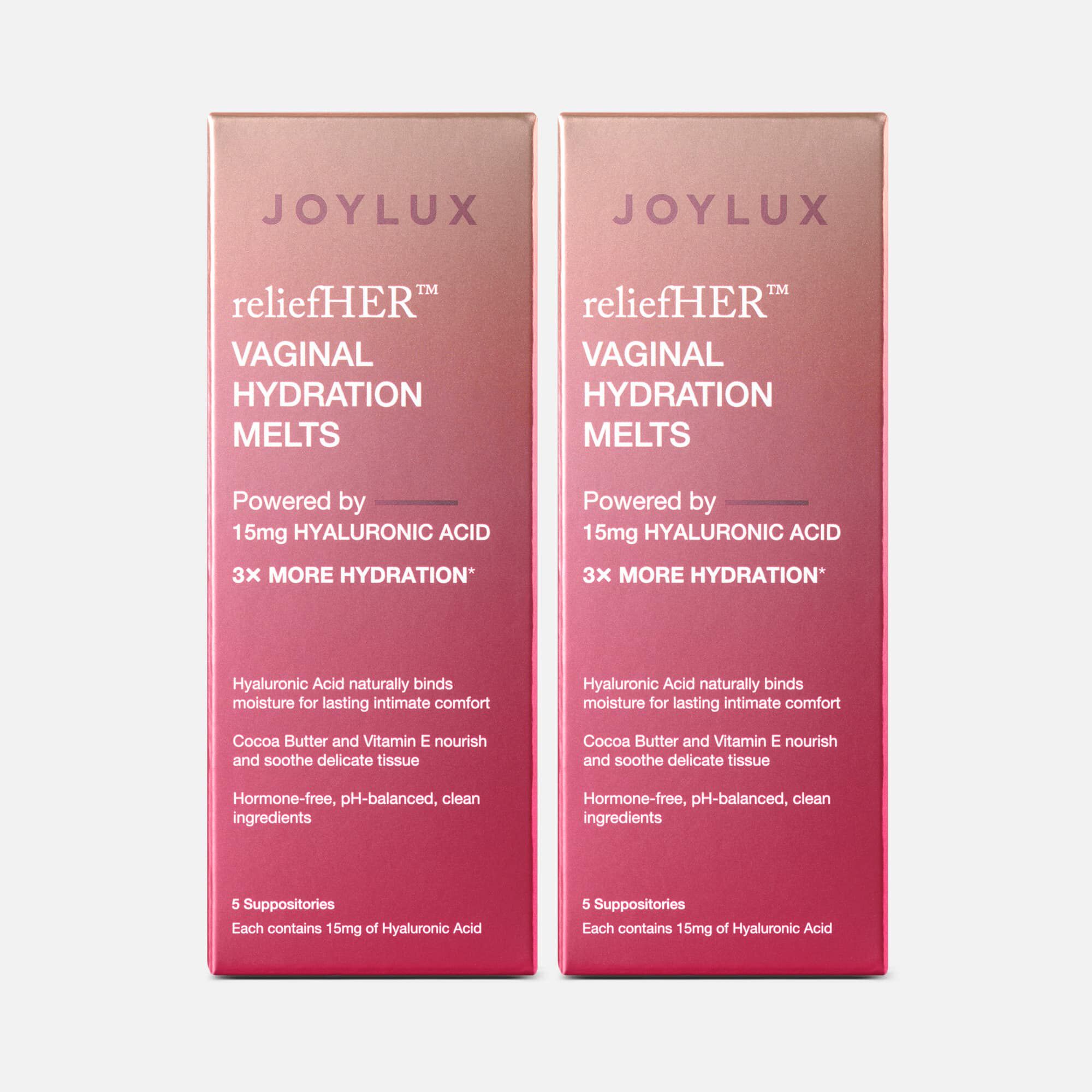 Joylux reliefHER™ Vaginal Hydration Melts, 5 ct. (2 pack)