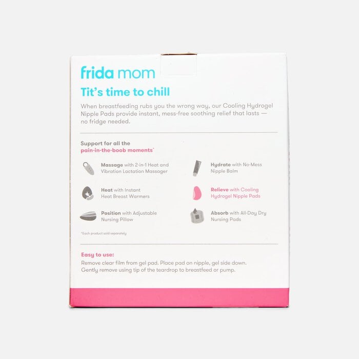 Frida Mom Cooling Hydrogel Nipple Pads, 8 ct., , large