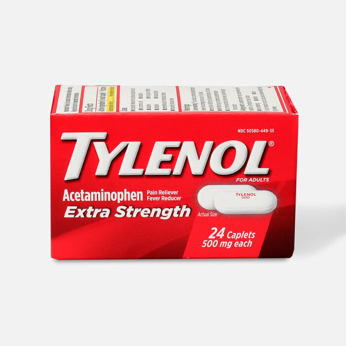 Tylenol Extra Strength Caplets, , large