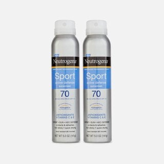 Neutrogena Sport Body Sunscreen Spray, SPF 70, 5 oz. (2-Pack), , large