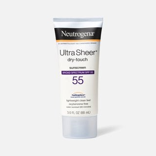 Neutrogena Ultra Sheer Dry-Touch Sunscreen SPF 55, 3 oz.