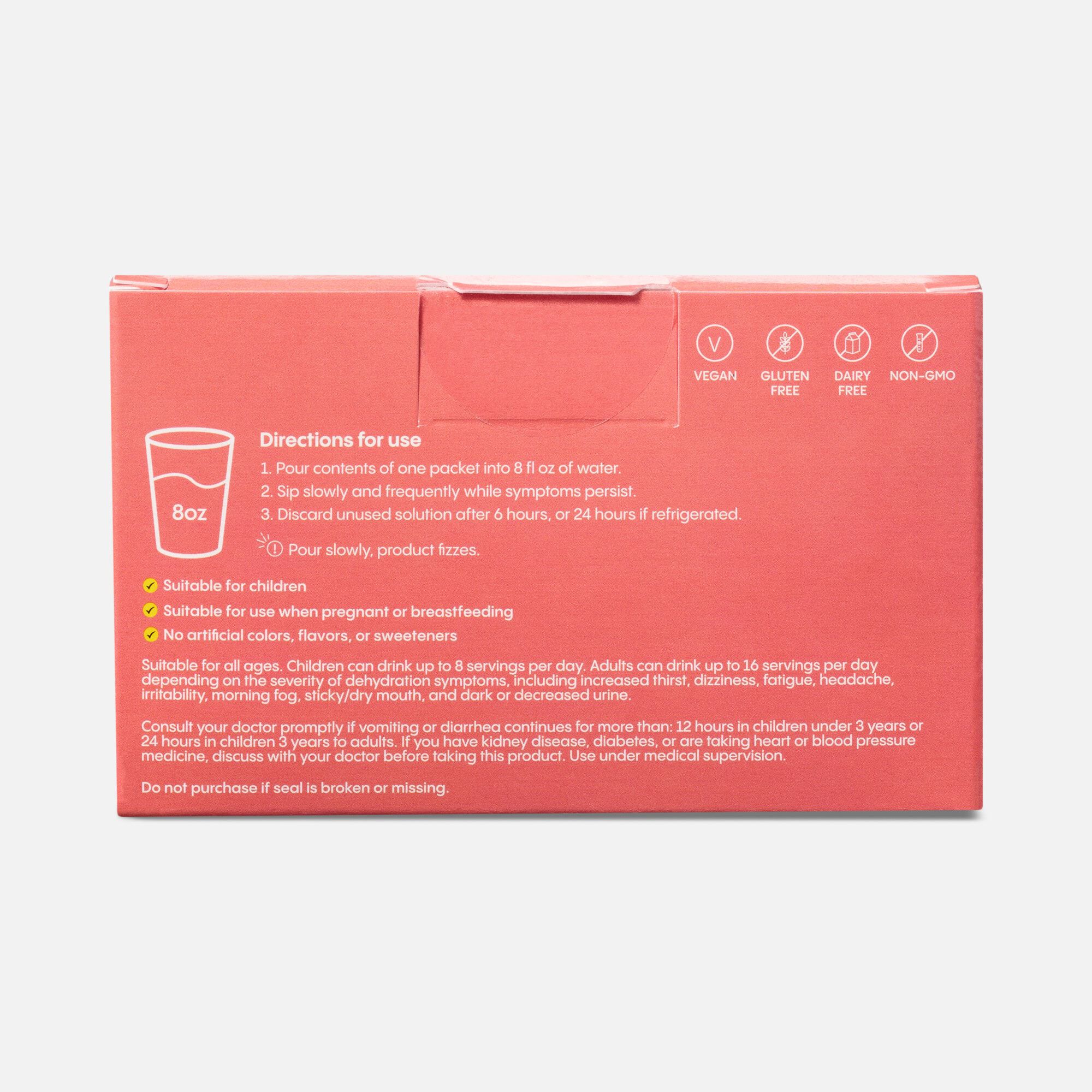 Hydralyte Effervescent Tablets, Strawberry Lemonade, 20 Packets, , large