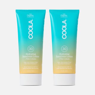 COOLA® Classic Body Organic Sunscreen Lotion, SPF 30, Pina Colada, 5 fl. oz. (2 pack)