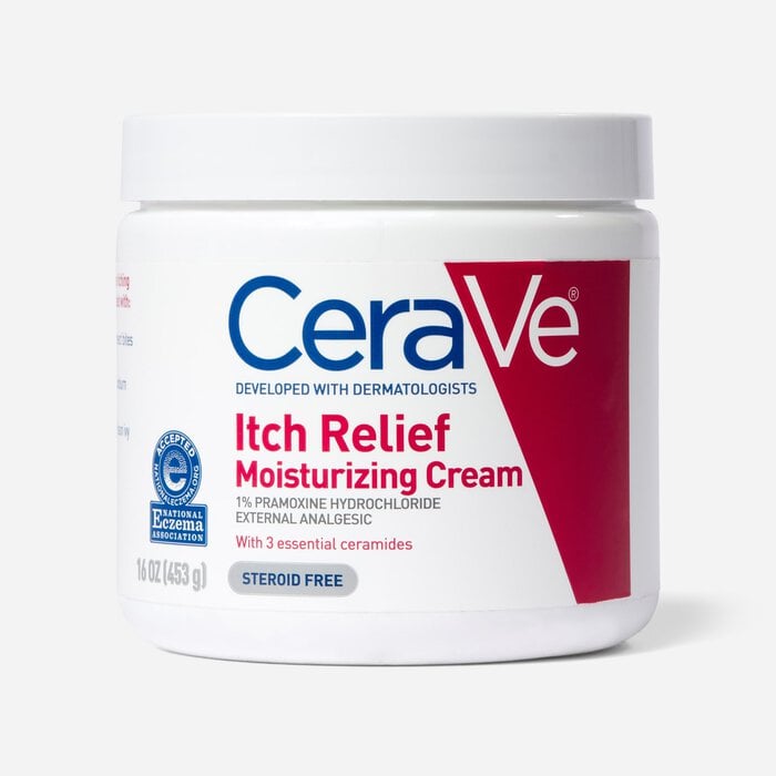 CeraVe Moisturizing Cream for Itch Relief, 16 oz., , large