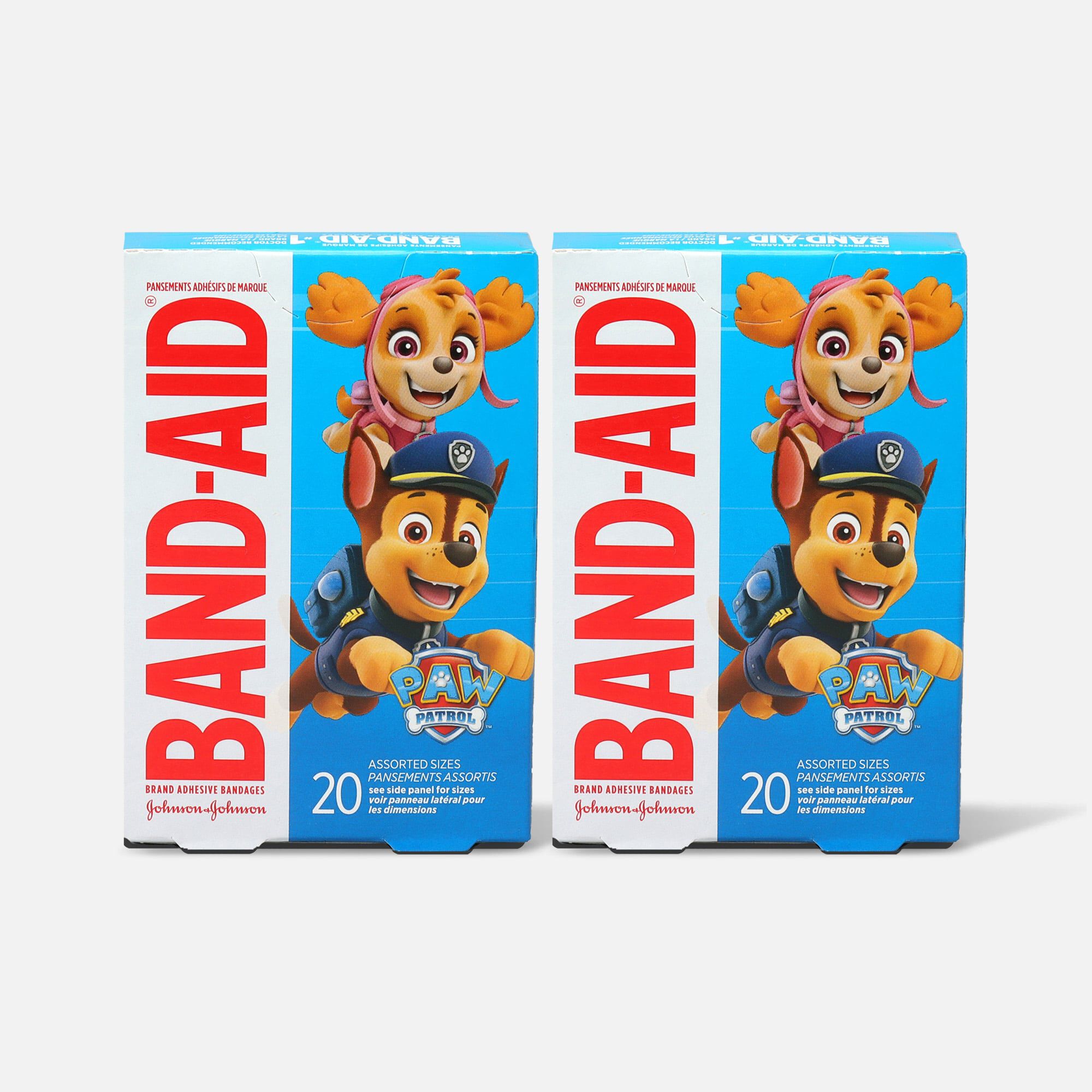 BAND-AID® Adhesive Bandages, Nickelodeon Paw Patrol, Assorted Sizes, 20 ct. (2-Pack), , large