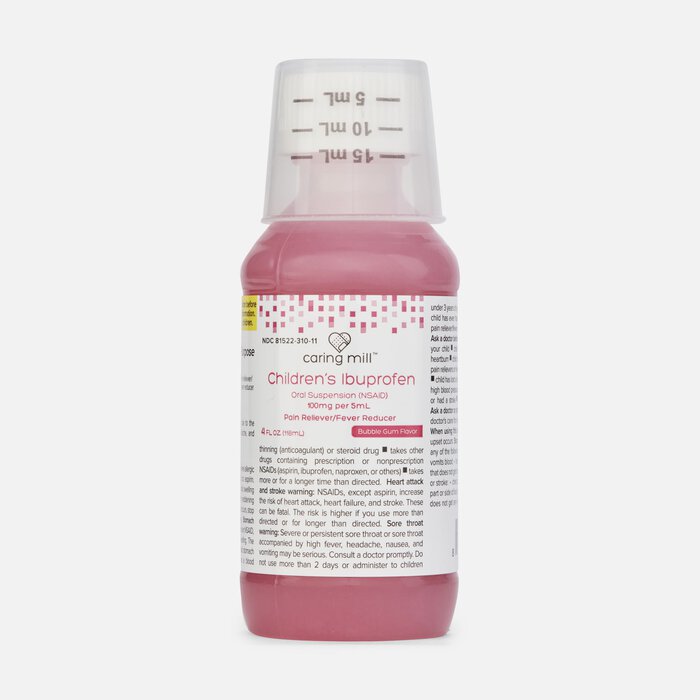 Caring Mill™ Children’s Ibuprofen Pain Reliever/Fever Reducer, 4 fl oz., , large