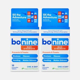 Bonine® MAX Motion Sickness Relief Chewable Tablets, Peppermint, 16 ct. (2 pack), , large