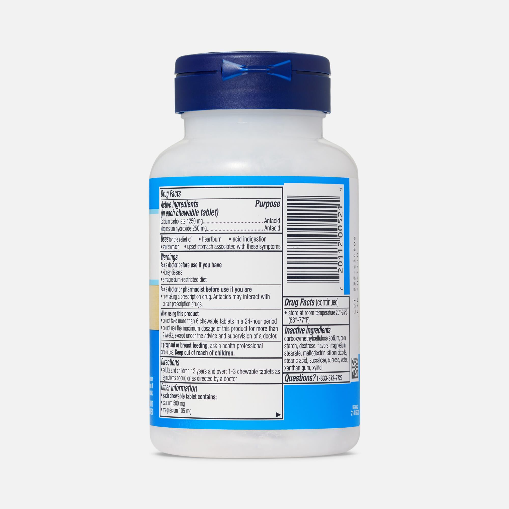 Rolaids® Max Strength 1500mg Antacid Chewable Tablets, Mint, 50 ct., , large
