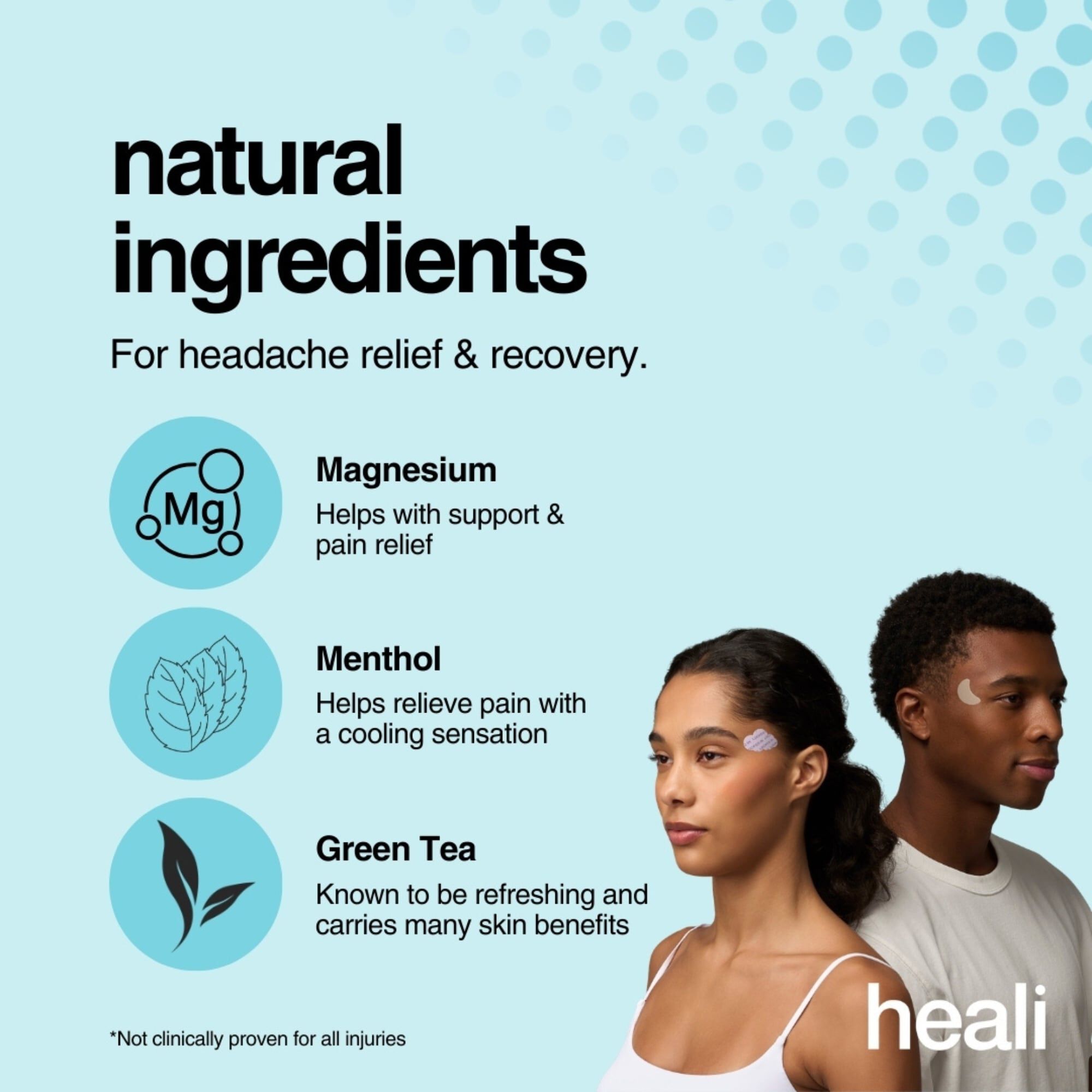 Heali Relax Headache Patch, 12 ct., , large