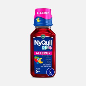 NyQuil Kids Allergy Solution, Berry, 8 fl oz.