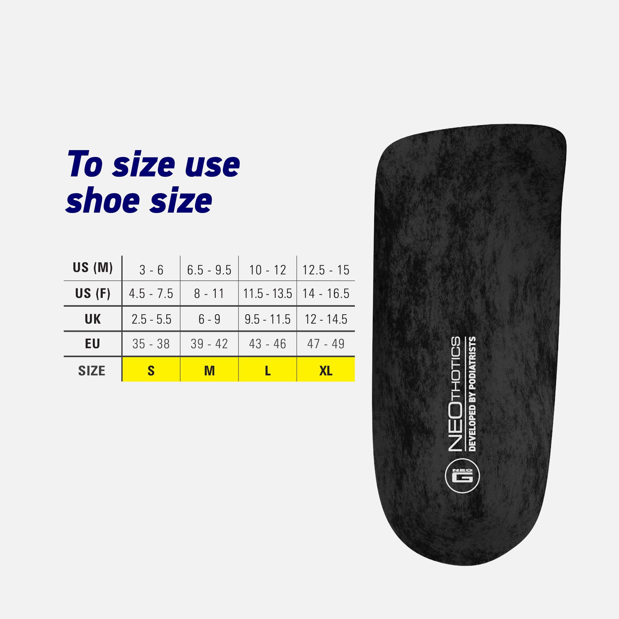 Neo G NeoThotics Pro-Expert 3/4 Length Orthotic Insole, , large