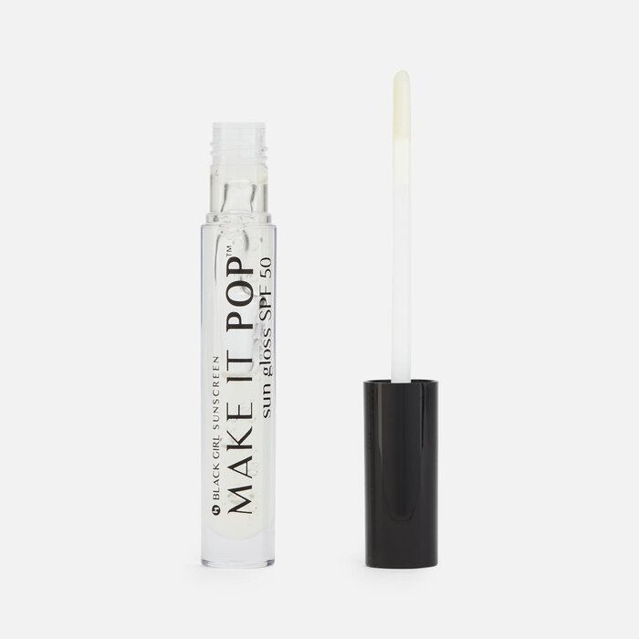 Black Girl Sunscreen Make It Pop Sungloss Sunscreen Lip Gloss, SPF 50, 0.13 fl oz., , large