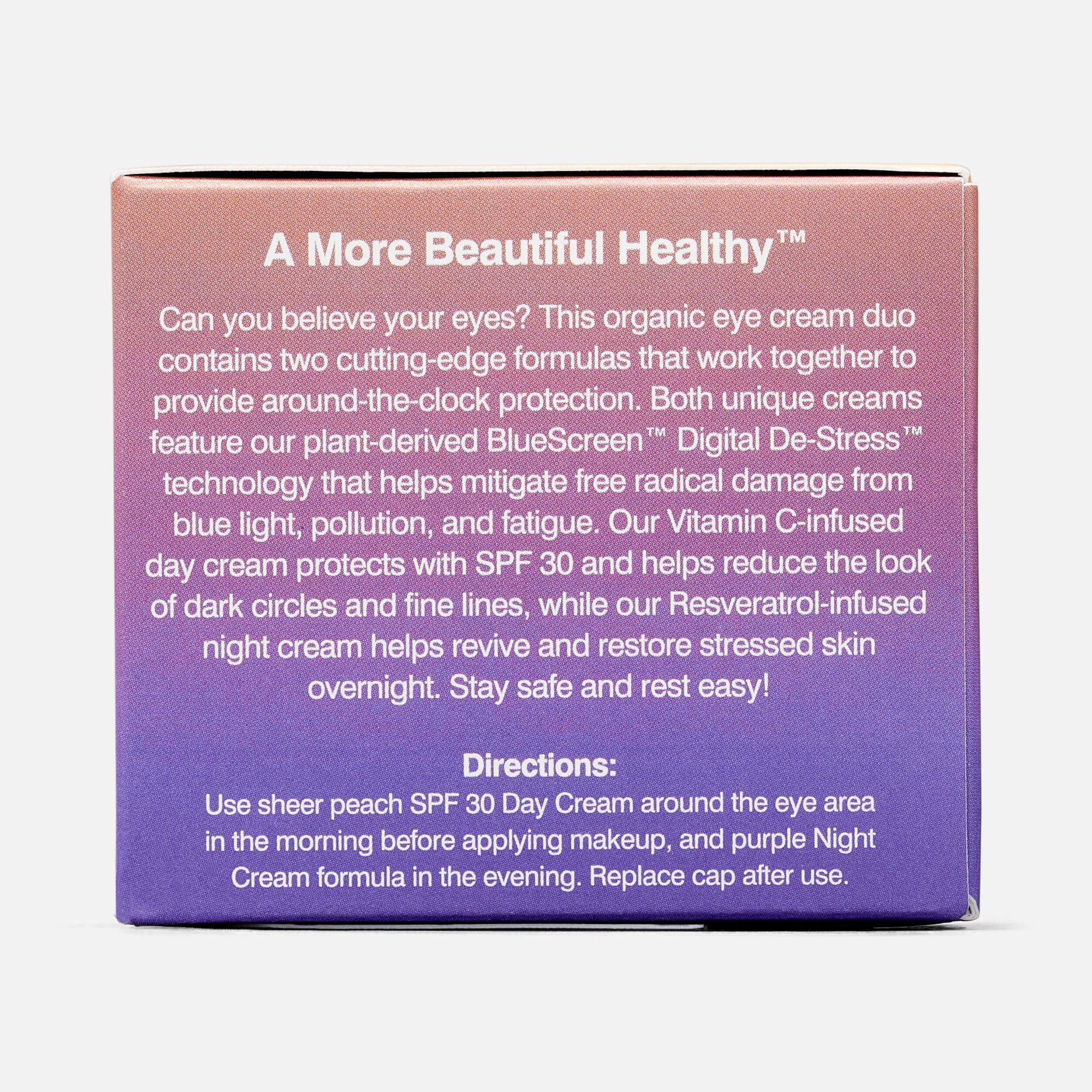 COOLA Day SPF 30 & Night Eye Cream Duo, 0.8 fl oz., , large