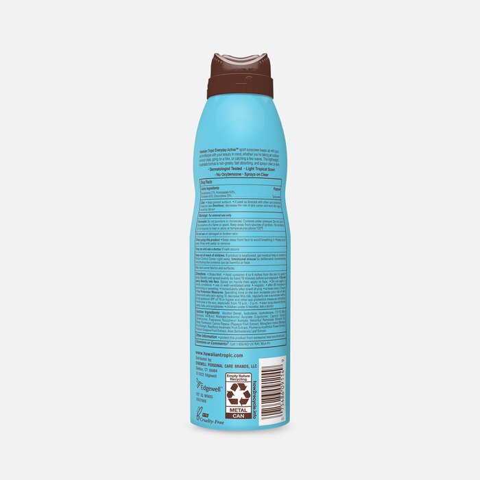 Hawaiian Tropic Island Sport Clear Spray Sunscreen, 6 oz., , large