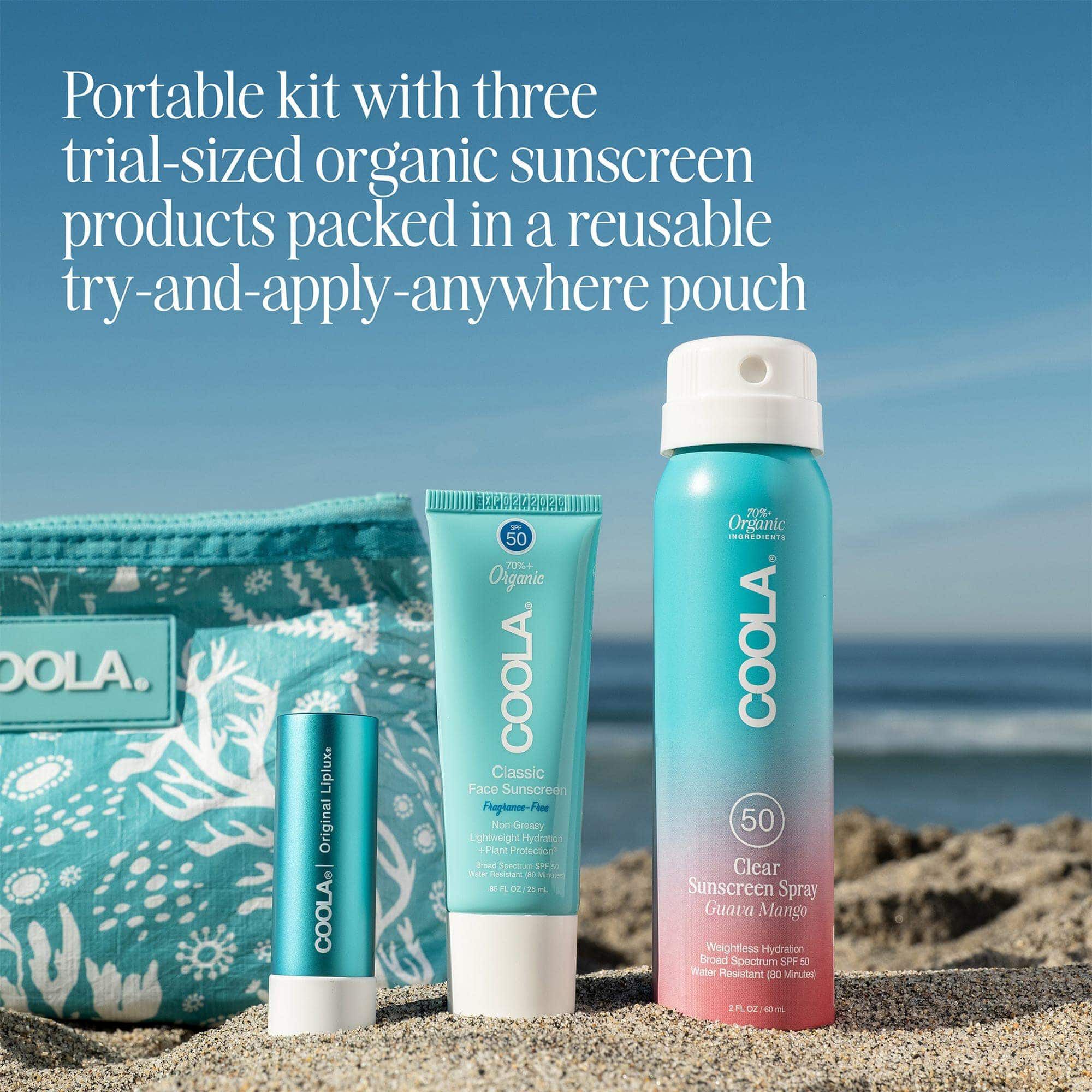 COOLA® 3-Piece Classic Suncare Travel Set, , large