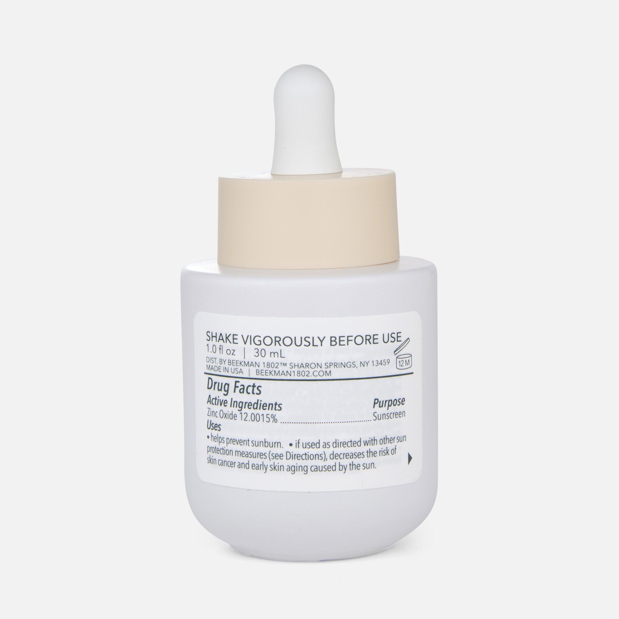 Beekman 1802 Milk Tint SPF 43 Broad Spectrum Tinted Primer Serum, 1 fl oz., , large