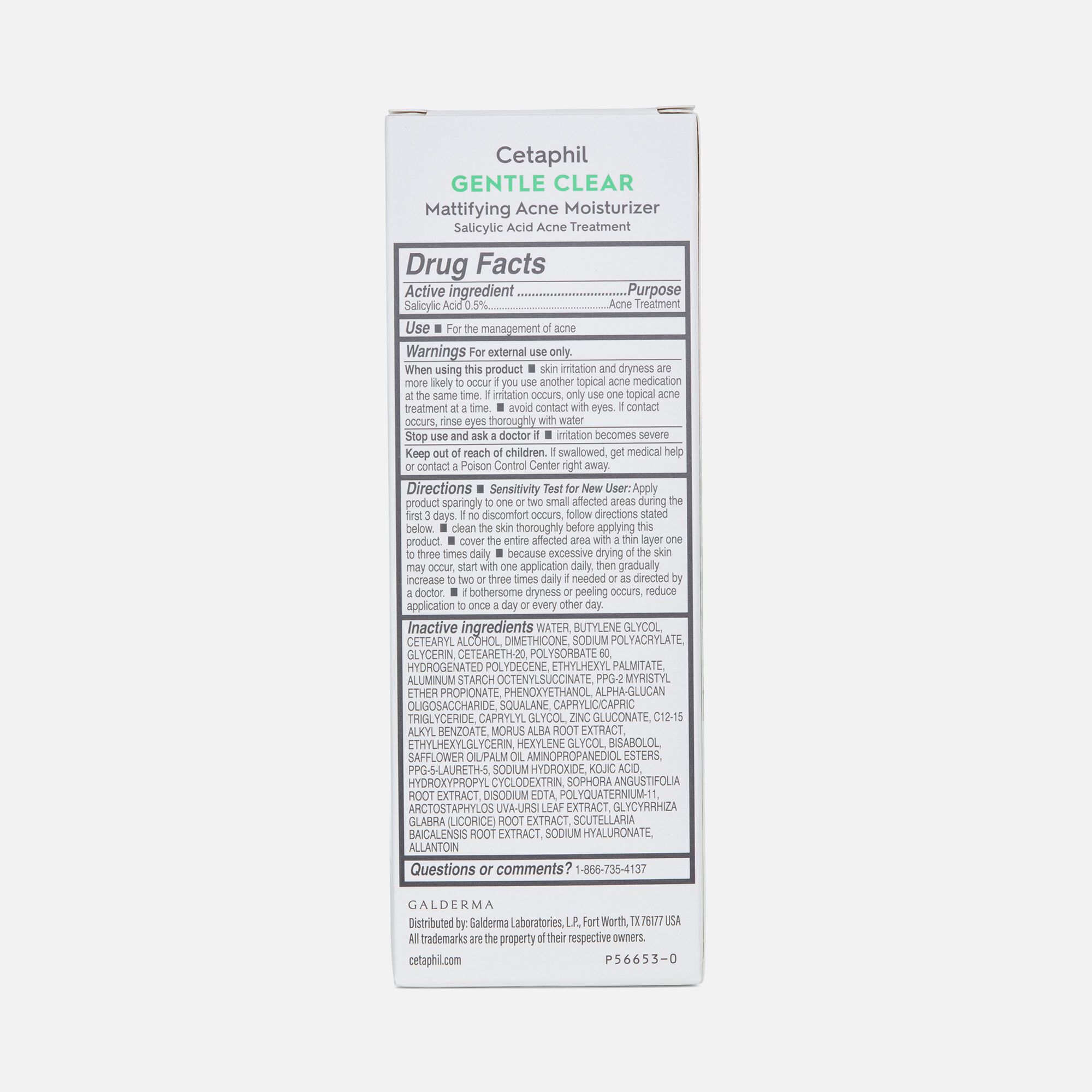 Cetaphil Gentle Clear Mattifying Acne Moisturizer,  3 oz., , large