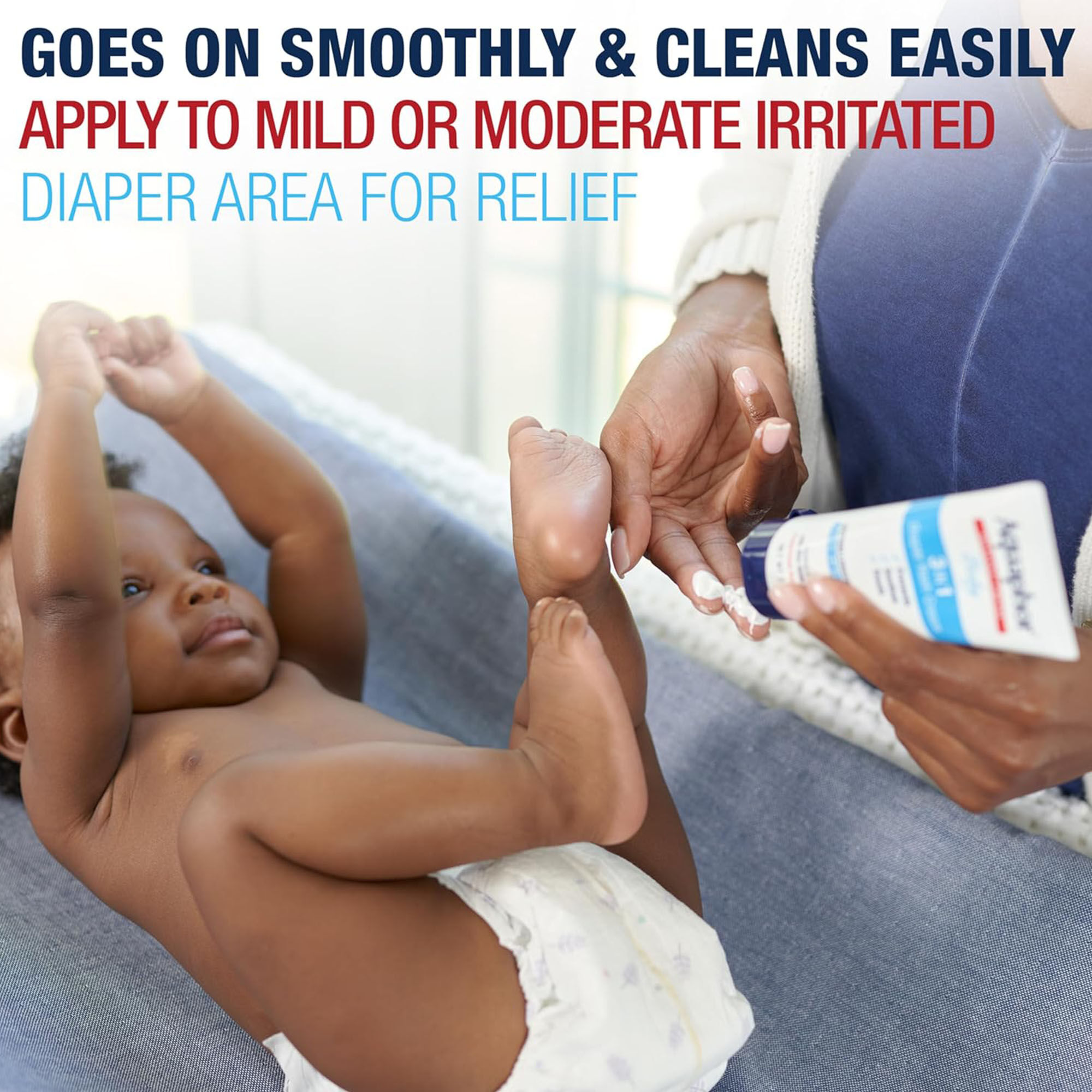 Aquaphor Baby 3-in-1 Diaper Rash Cream, 3.5 oz., , large