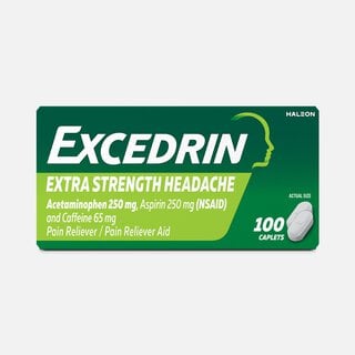 Excedrin Extra Strength Caplets, 100 ct.