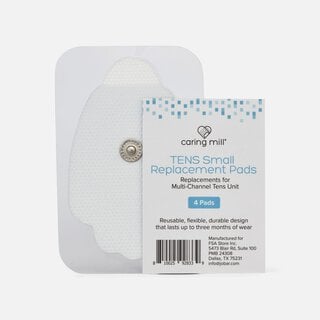 Caring Mill™ Replacement Pads for Multi-Channel TENS Units, 4 pack