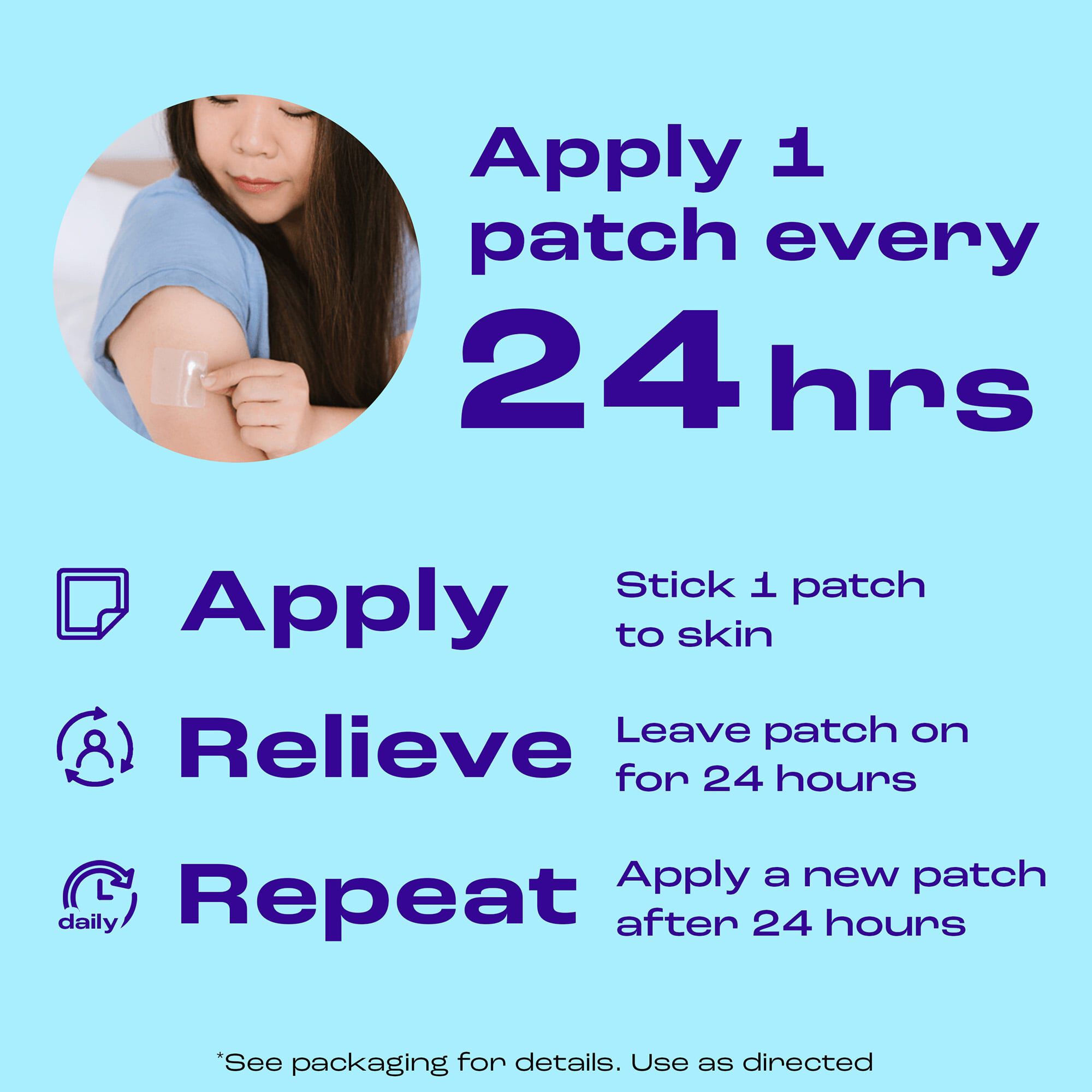 NicoDerm CQ Step 2 Clear Nicotine Patches, 14mg, 14 ct., , large
