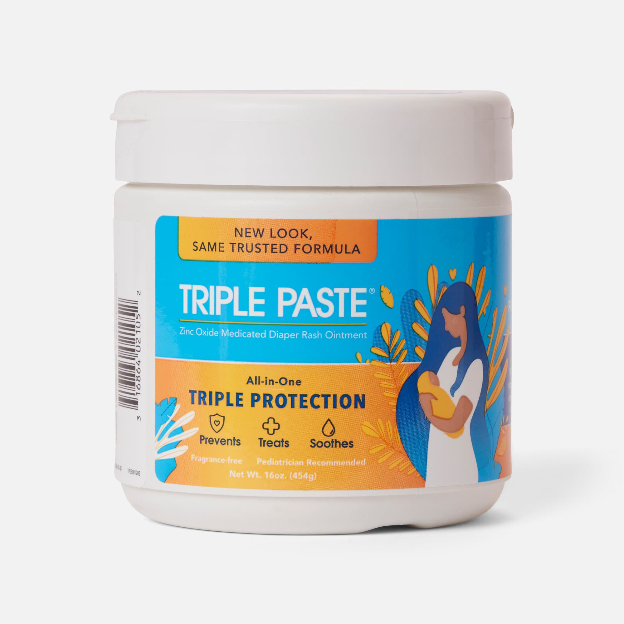Triple Paste Diaper Rash Ointment, 16 oz., , large