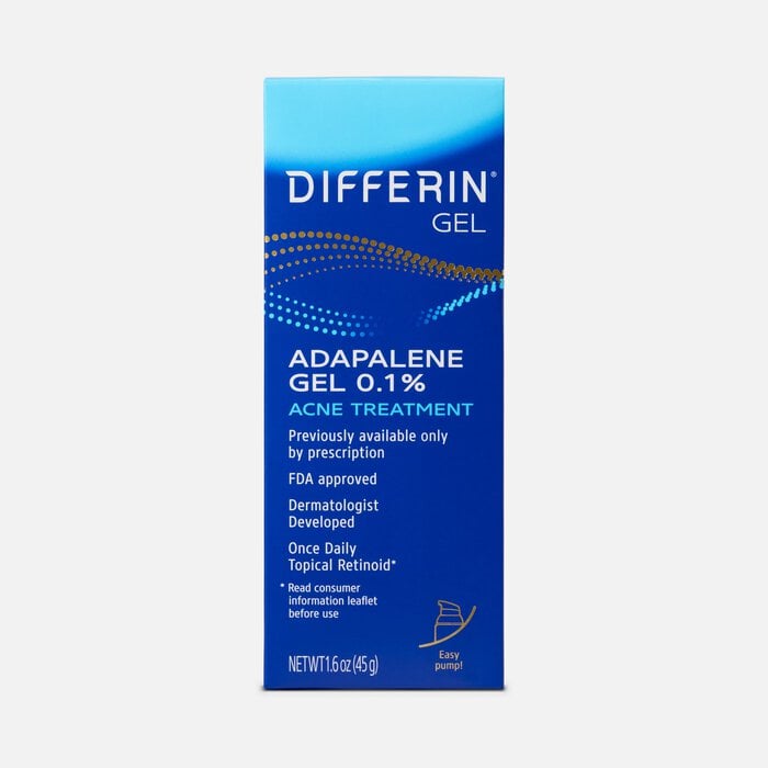 Differin 0.1% Adapalene Treatment Gel with Pump, , large