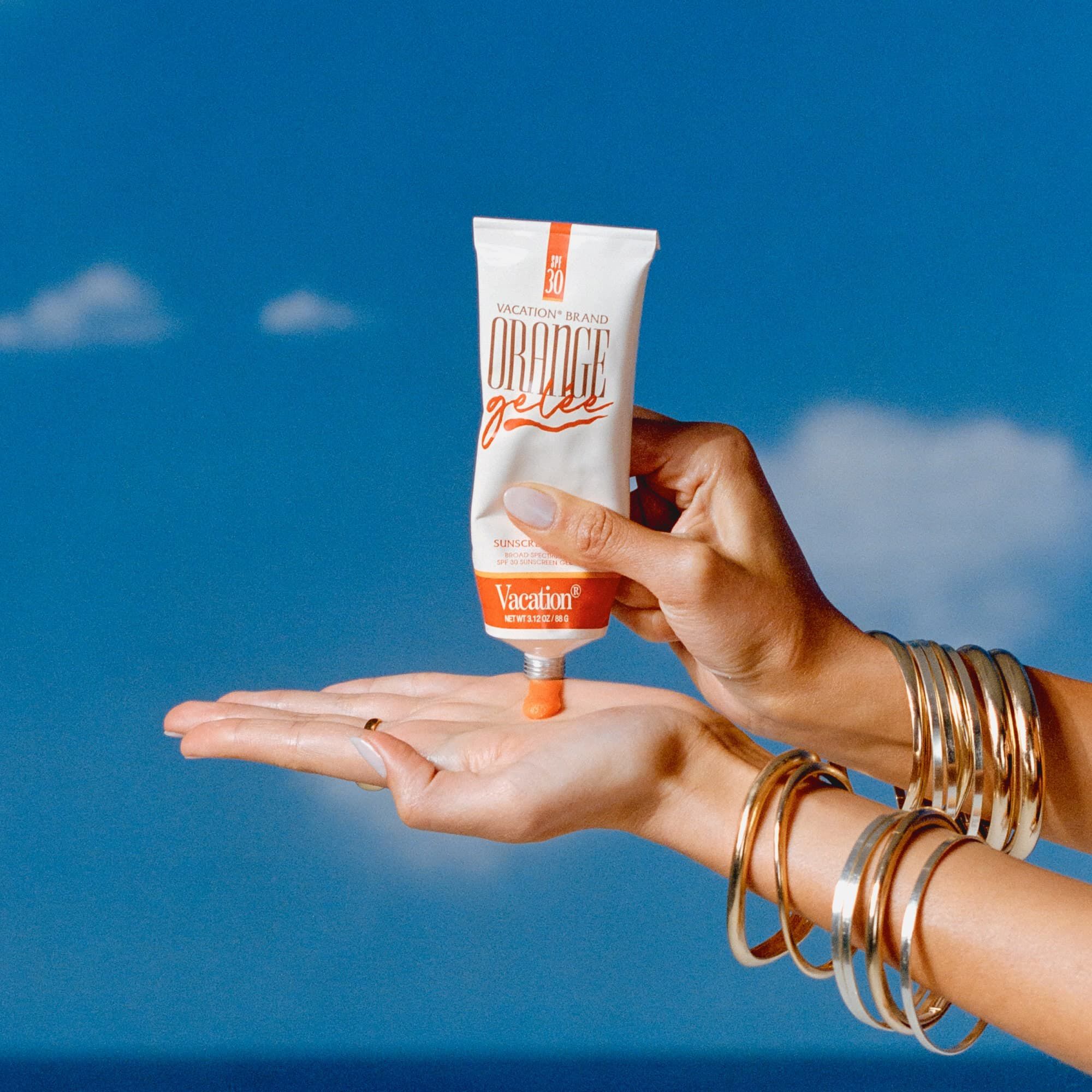 Vacation Orange Gelée SPF 30 Sunscreen Gel, 3.12 oz. by Vacation