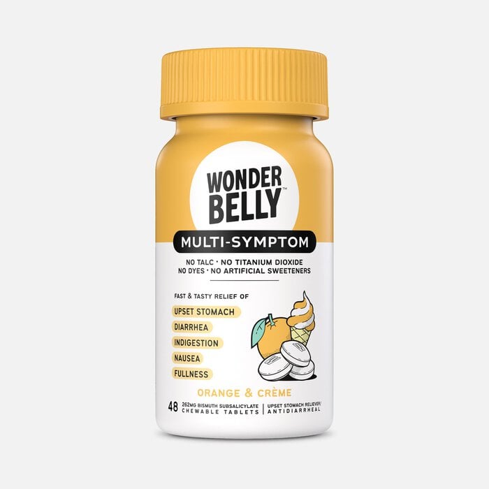Wonderbelly Multi-Symptom Chewable - Orange & Creme, 48 ct., , large