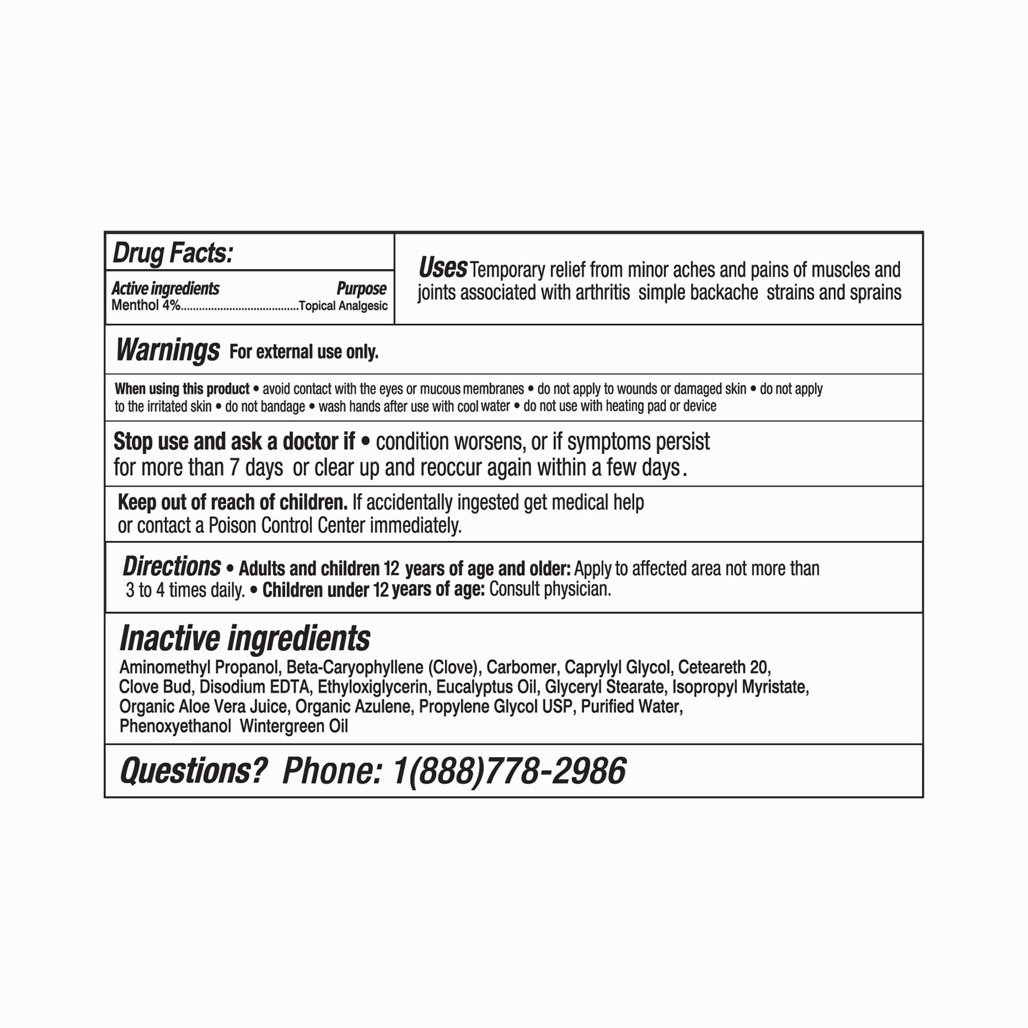 TIDL Sport Pain Relief Cryotherapy Topical Cream, 3 fl oz., , large
