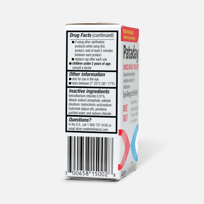 Pataday Once Daily Relief, 2.5 mL, , large
