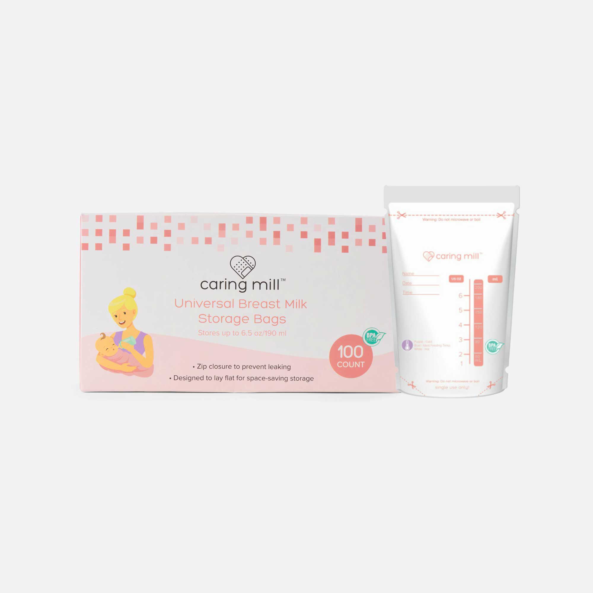 Caring Mill™ Breast Milk Universal Storage Bags 100 ct., , large