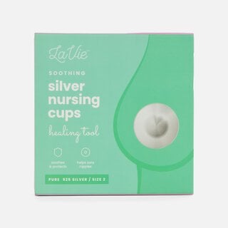 LaVie Silver Nursing Cups Set, Size 2 (XL)