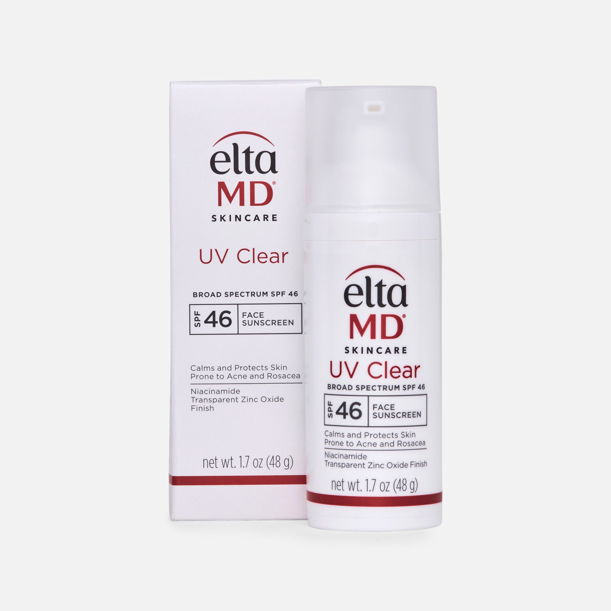 EltaMD UV Clear Broad-Spectrum Face Sunscreen, SPF 46, 1.7 oz., , large
