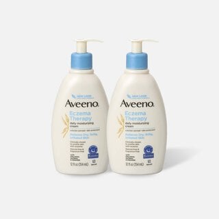 Aveeno Eczema Therapy Daily Moisturizing Cream, 12 oz. (2-Pack), , large