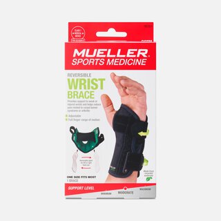 Mueller® Green Reversible Wrist Brace
