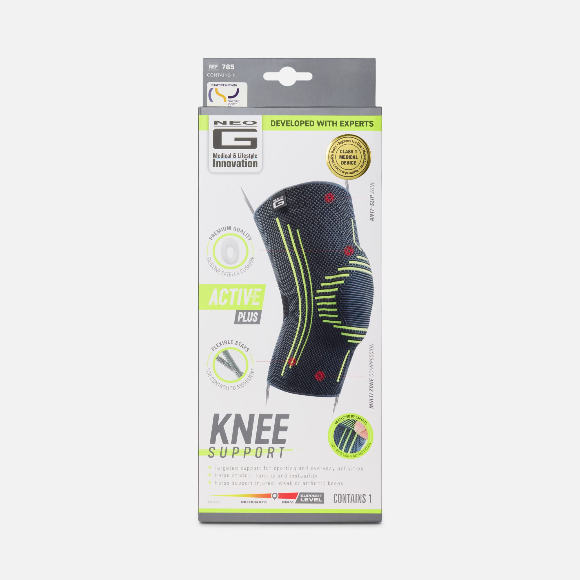 Neo G Active Plus Knee Support, Medium