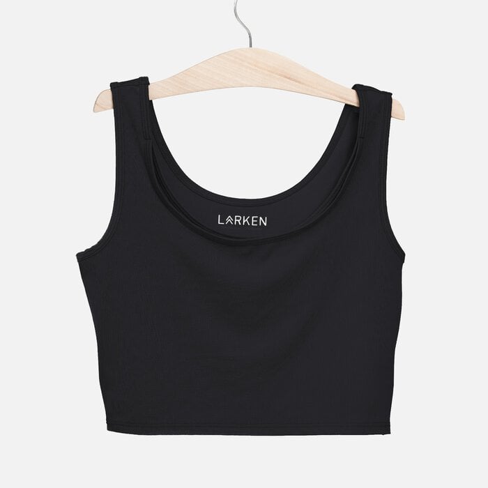 Larken X Nursing + Hands-Free Pumping Bra, Black, Medium, Black, large