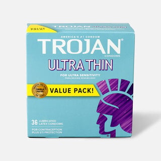 Trojan Ultra Thin Condoms, , large