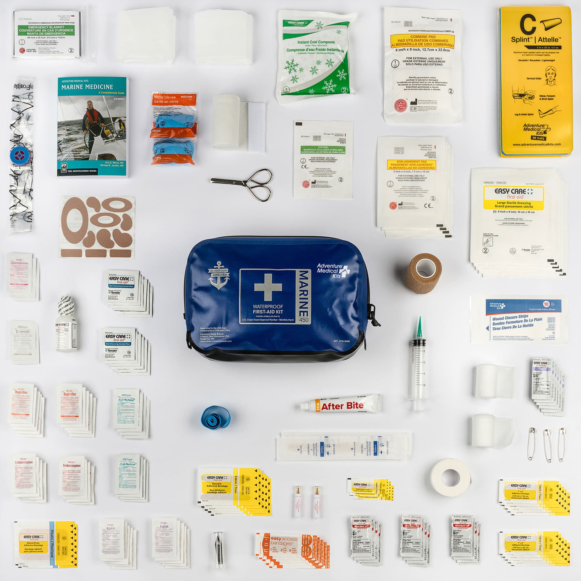 Adventure Medical MARINE 450 Waterproof First Aid Kit, 141 pc., , large