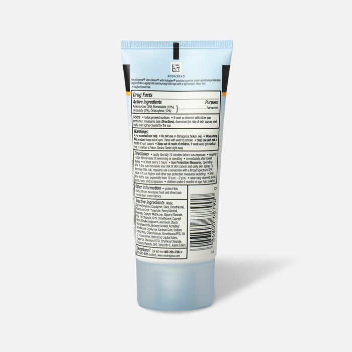 Neutrogena Ultra Sheer Dry-Touch Sunscreen, 3 oz., , large