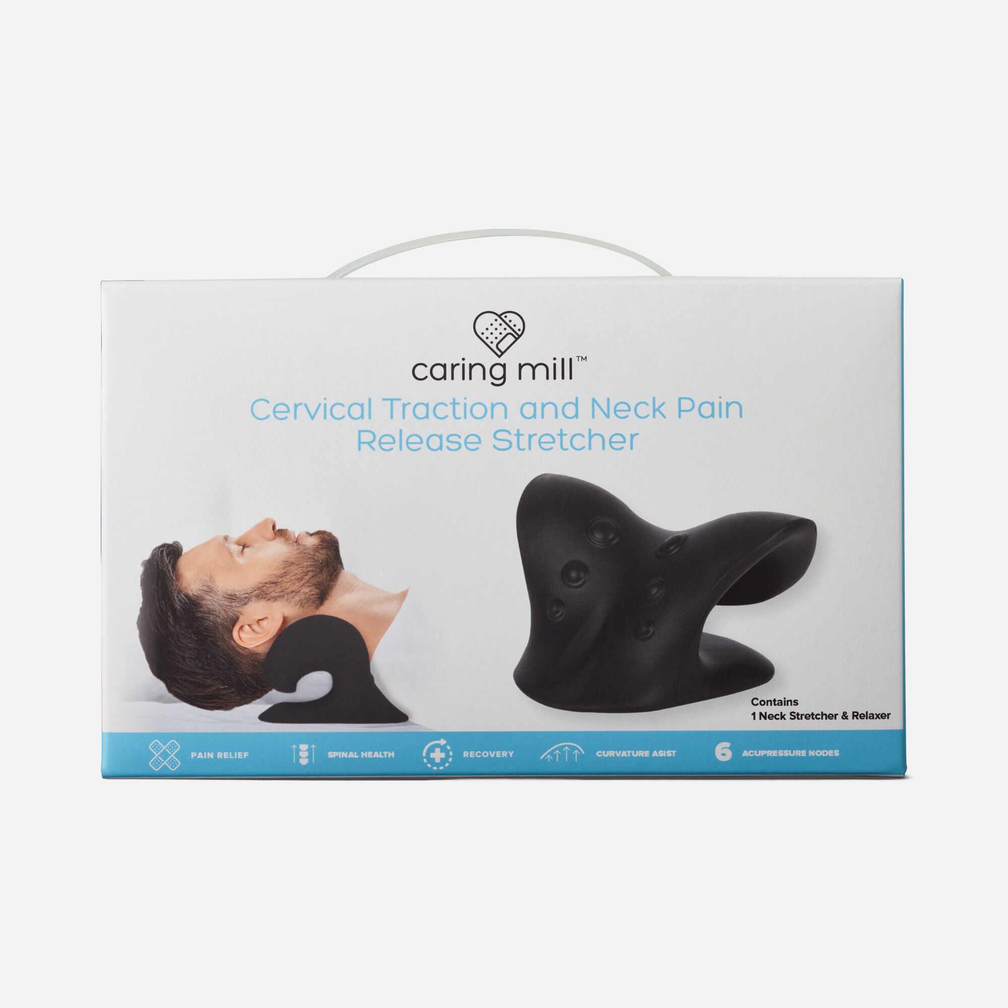 Caring Mill™ Cervical Traction and Neck Pain Release Tool, , large